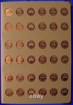 Lincoln Memorial Cents Set Complete 1959-2009 P/D/S Dansco 8102 with Proof UNC 159