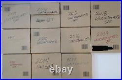 Lot of 36 US Mint P & D Uncirculated Coin Sets 1984 2019 Complete MG