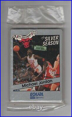 Michael Jordan 1991 Equal Silver Season Complete Set Uncirculated Sealed Mint