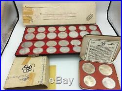 Montreal 1976 Olympic Coins. Complete 28 coins set. + 4 Coin Set. New