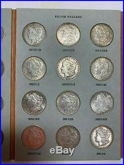 Morgan Dollar Complete 95 Coin Set All Key Dates & Mint Marks 1893-s Pcgs Graded