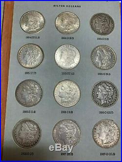 Morgan Dollar Complete 95 Coin Set All Key Dates & Mint Marks 1893-s Pcgs Graded