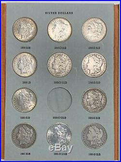 Morgan Dollar Complete 95 Coin Set All Key Dates & Mint Marks 1893-s Pcgs Graded