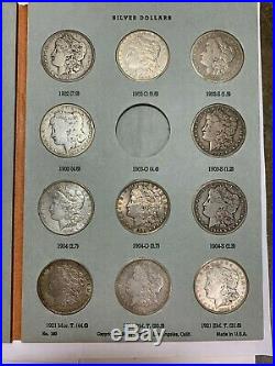 Morgan Dollar Complete 95 Coin Set All Key Dates & Mint Marks 1893-s Pcgs Graded