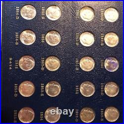 NEW PIX! Roosevelt Dimes 46 to 64, With 50-64 proofs Complete 63 Coin Set
