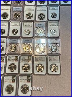 NGC/PCGS Kennedy Half Business Strike Set, 111 Coins 1964-2020 PD Complete