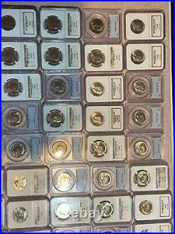 NGC/PCGS Kennedy Half Business Strike Set, 111 Coins 1964-2020 PD Complete