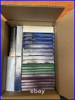 Near Complete Proof Set Run 1988-2014 Only 1995 Missing Good Deal Make Offer