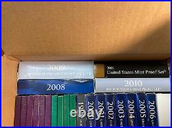 Near Complete Proof Set Run 1988-2014 Only 1995 Missing Good Deal Make Offer