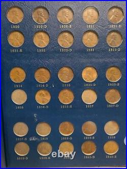 Near complete set 1909 to 1974 Lincoln Penny Cent Dansco Album Incl. 1914D 1931S