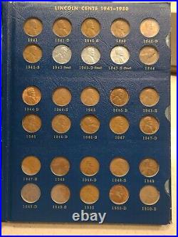 Near complete set 1909 to 1974 Lincoln Penny Cent Dansco Album Incl. 1914D 1931S