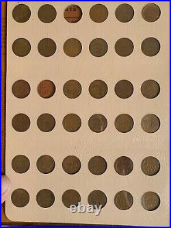 Near complete set 1909 to 1984 Lincoln Penny Cent Dansco Album Incl. 1931S