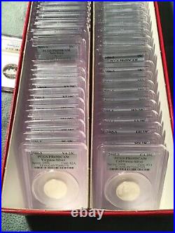 Ngc Pcgs Pr69 Dcam 1999-2008 50 Silver State Quarter Complete Set