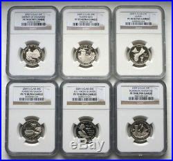 Ngc Pf70 Complete Set (clad) State Quarters (1999-2009) 56 Coins Proof 70 Uc