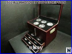 NobleSpirit AMERICA THE BEAUTIFUL 56 coin 5oz COMPLETE UNC SET In Wooden Case