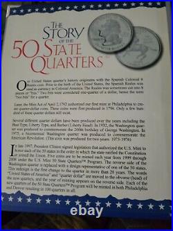 Official US Mint State Quarters 1999-2008 Complete Set