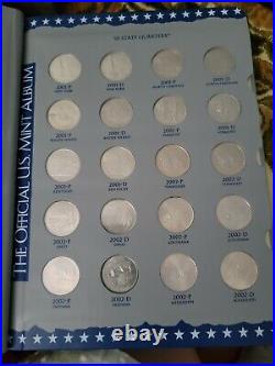 Official US Mint State Quarters 1999-2008 Complete Set