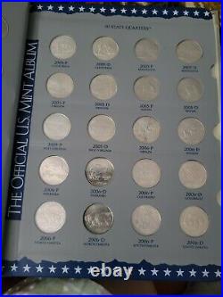 Official US Mint State Quarters 1999-2008 Complete Set