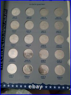 Official US Mint State Quarters 1999-2008 Complete Set