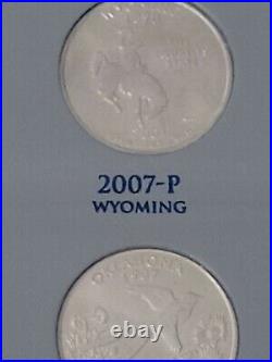 Official US Mint State Quarters 1999-2008 Complete Set