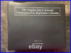 PCS Coin The Complete JFK Uncirculated U. S. Half-Dollar Collection 2 Binder Set