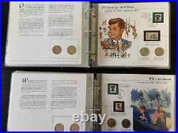 PCS Coin The Complete JFK Uncirculated U. S. Half Dollar Collection 2 Binder Set
