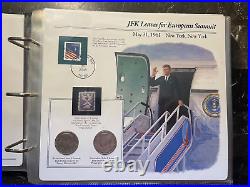 PCS Coin The Complete JFK Uncirculated U. S. Half-Dollar Collection 2 Binder Set