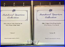 PCS Coins Statehood Quarters Collection Vol 1 and 2 all 50 States