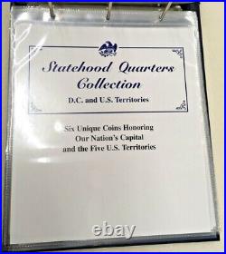 PCS Statehood 50-state Quarter Collection Volume I & II Complete + Extras