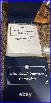 PCS Statehood Quarters Collection-Complete 50 State set-Volume I & II