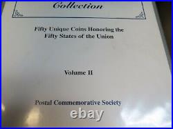 PCS Statehood Quarters Collection-Complete 50 State set-Volume I & II + ONE TERR