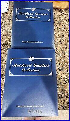 PCS Statehood Quarters Collection-Complete 50 State set-Volume I & II & Territo