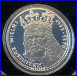 POLISH POLAND MONARCHS Silver Ag. 925 Complete set of seven (7) Coins