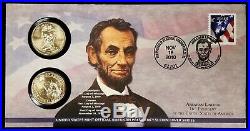 PRESIDENTIAL DOLLAR FIRST DAY ISSUE COIN COVERS COMPLETE SET, P21 thru 16FC