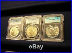 Peace Dollar Complete Set All Mint State + Possible Gold/ Investment