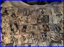 Physique Pictorial Most Complete Set 80 Magazines Uncirculated Symbol Sheet