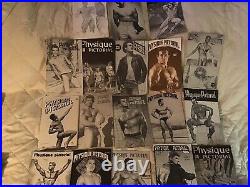 Physique Pictorial Most Complete Set 80 Magazines Uncirculated Symbol Sheet