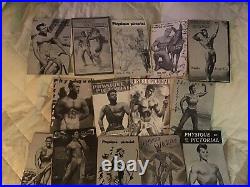 Physique Pictorial Most Complete Set 80 Magazines Uncirculated Symbol Sheet