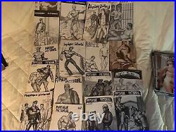 Physique Pictorial Most Complete Set 80 Magazines Uncirculated Symbol Sheet