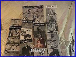 Physique Pictorial Most Complete Set 80 Magazines Uncirculated Symbol Sheet