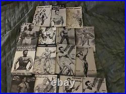 Physique Pictorial Setmost Complete Set! 71 Issues Uncirculated