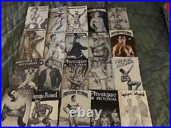 Physique Pictorial Setmost Complete Set! 71 Issues Uncirculated