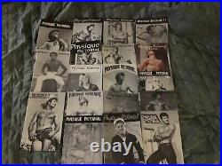 Physique Pictorial Setmost Complete Set! 71 Issues Uncirculated