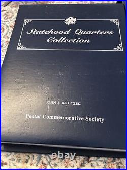 Postal Commemorative Society Statehood Quarter Collection Vol I & II Complete