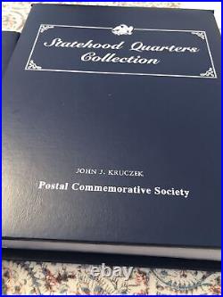Postal Commemorative Society Statehood Quarter Collection Vol I & II Complete