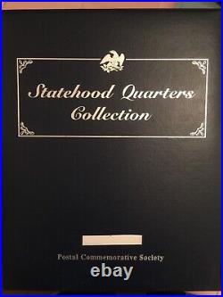 Postal Commemorative Society Statehood Quarter Collection Vols. I & II Complete