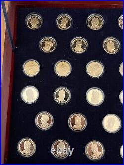 Presidential Coin Collection UNCIRCULATED D The Franklin Mint Complete Set