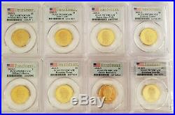 Presidential Dollar Pcgs Pr70dcam First Strike Complete Set All 39 Coins