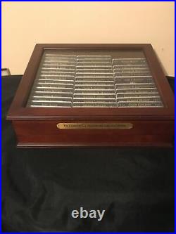 Presidential Dollar Set/ Proof P/D/S Mints -117 Complete Coins With Display Case