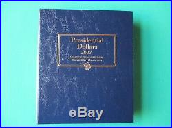 Presidential Dollars Complete BU Set P&D (78) Coins Album